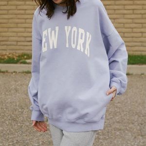 Brandy Periwinkle Crewneck